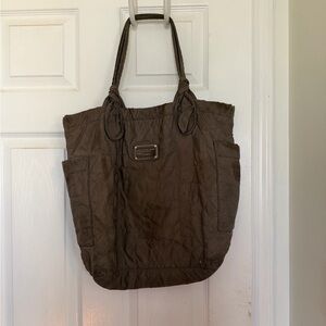 Marc by Marc Jacobs Quilted Nylon Tote Bag in Grey